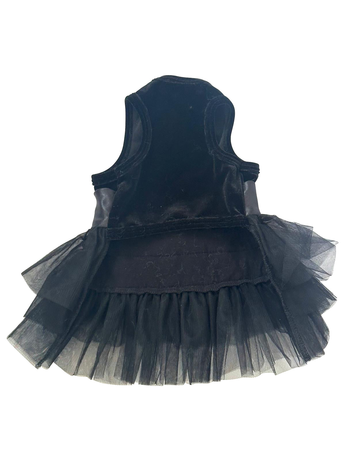 Holiday Party Girl Tutu, Black Velvet