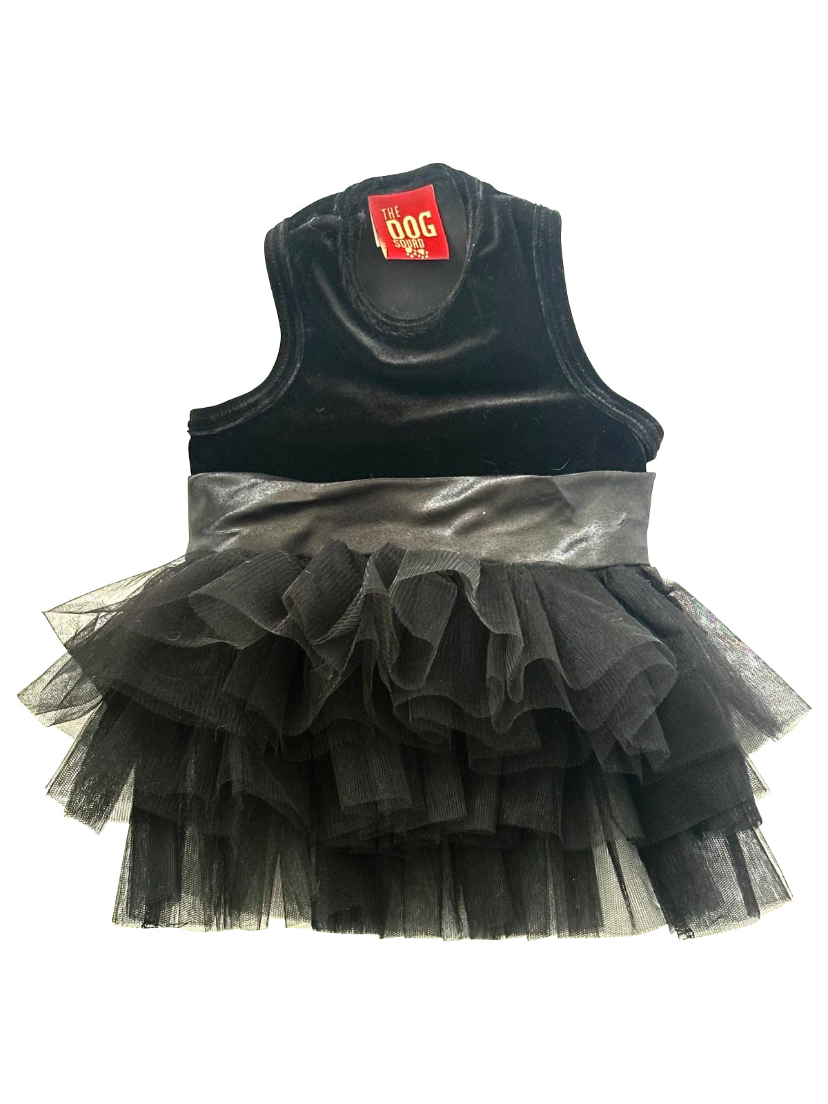 Holiday Party Girl Tutu, Black Velvet