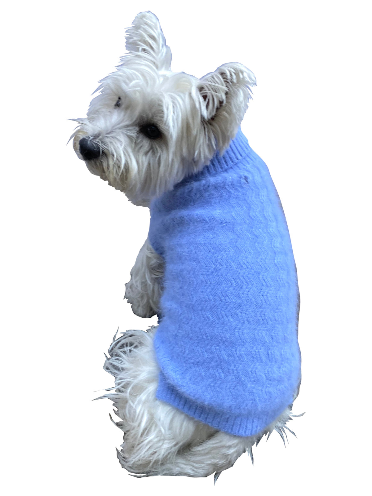 Ziggy Zag Luxe Angora Turtleneck