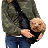 Furbaby Adjustable Sling Bag, Black