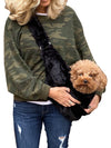 Furbaby Adjustable Sling Bag, Black