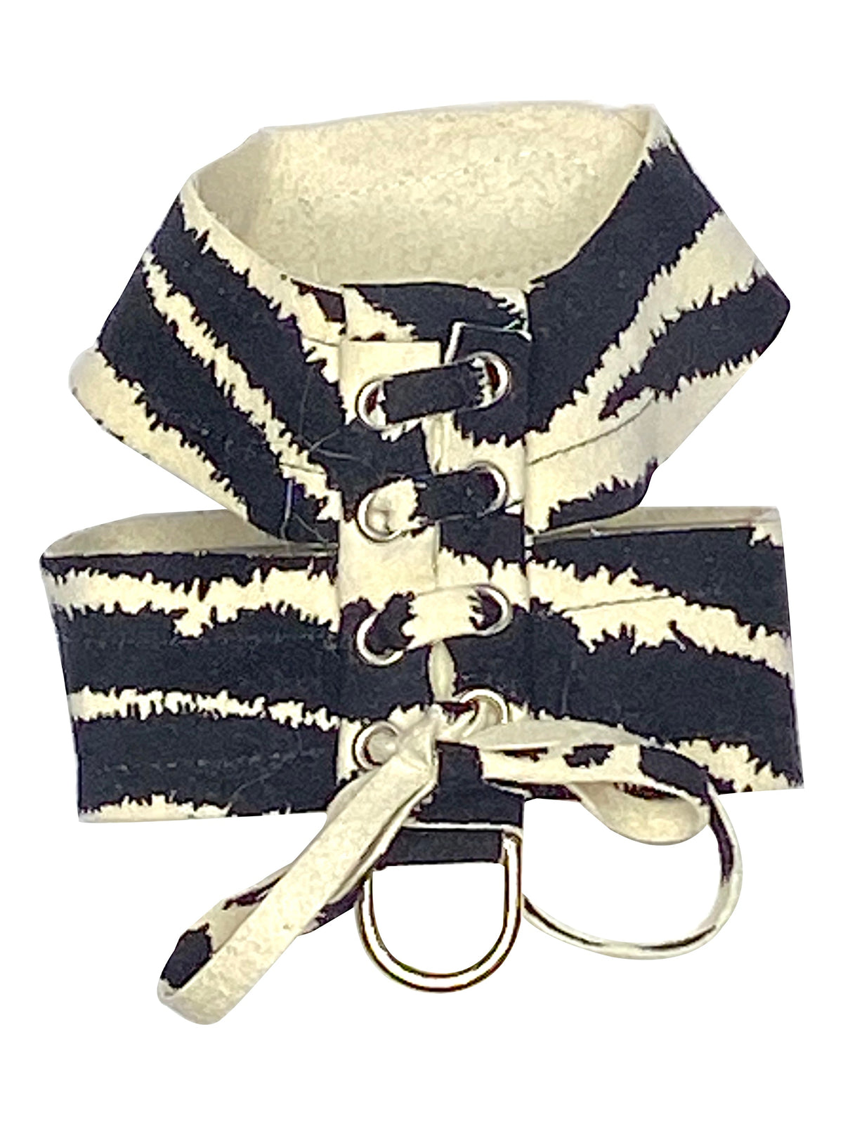 Parisian Corset Harness, Zebra