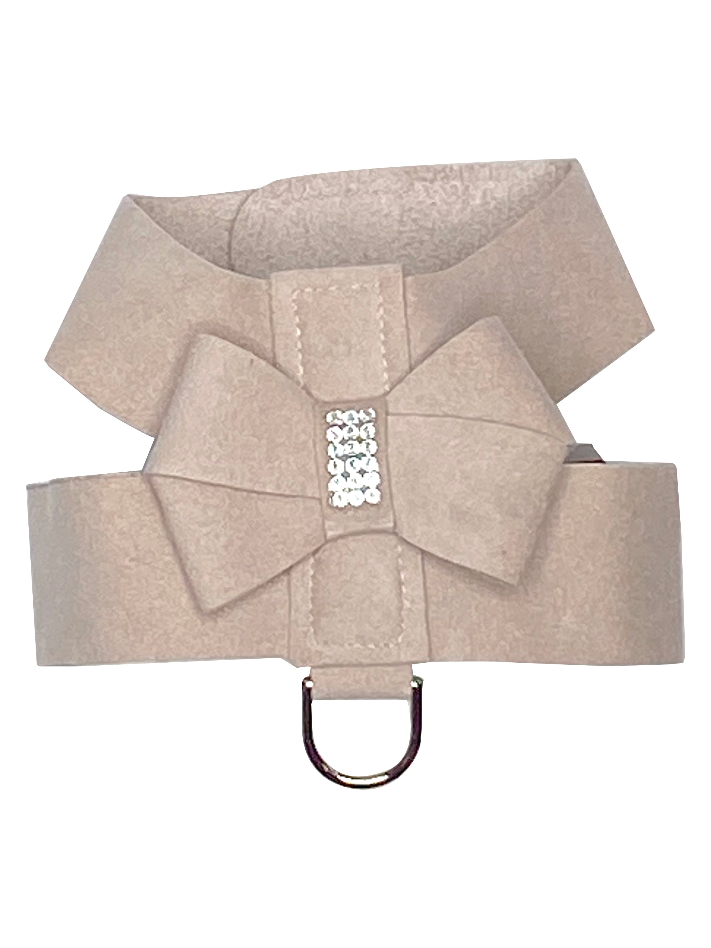Hollywood Bow Dog Harness, Light Rose