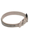 Glamour Girl Ultrasuede Collar w/ Swarovski Crystal, Lt Rose
