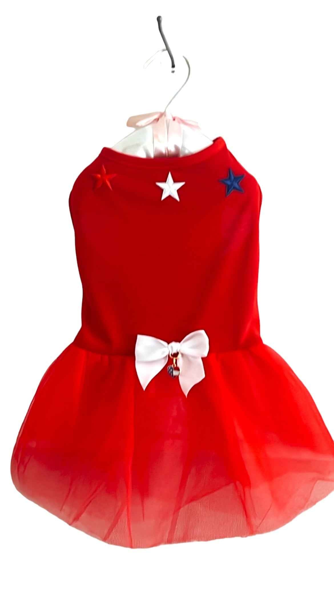 4th of July Princess Dog Tutu Dress