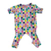 Heads or Tails Pup Checkered Dog Pajamas