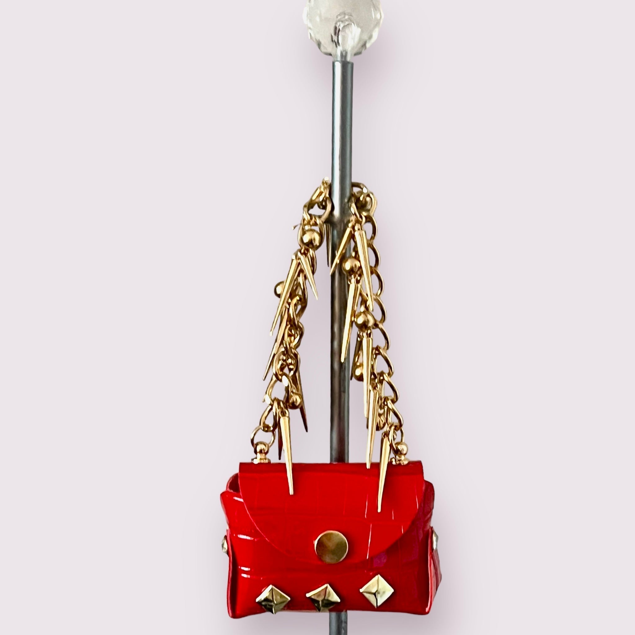 Rock and Roll Leatherette Dog Waste Bag Holder