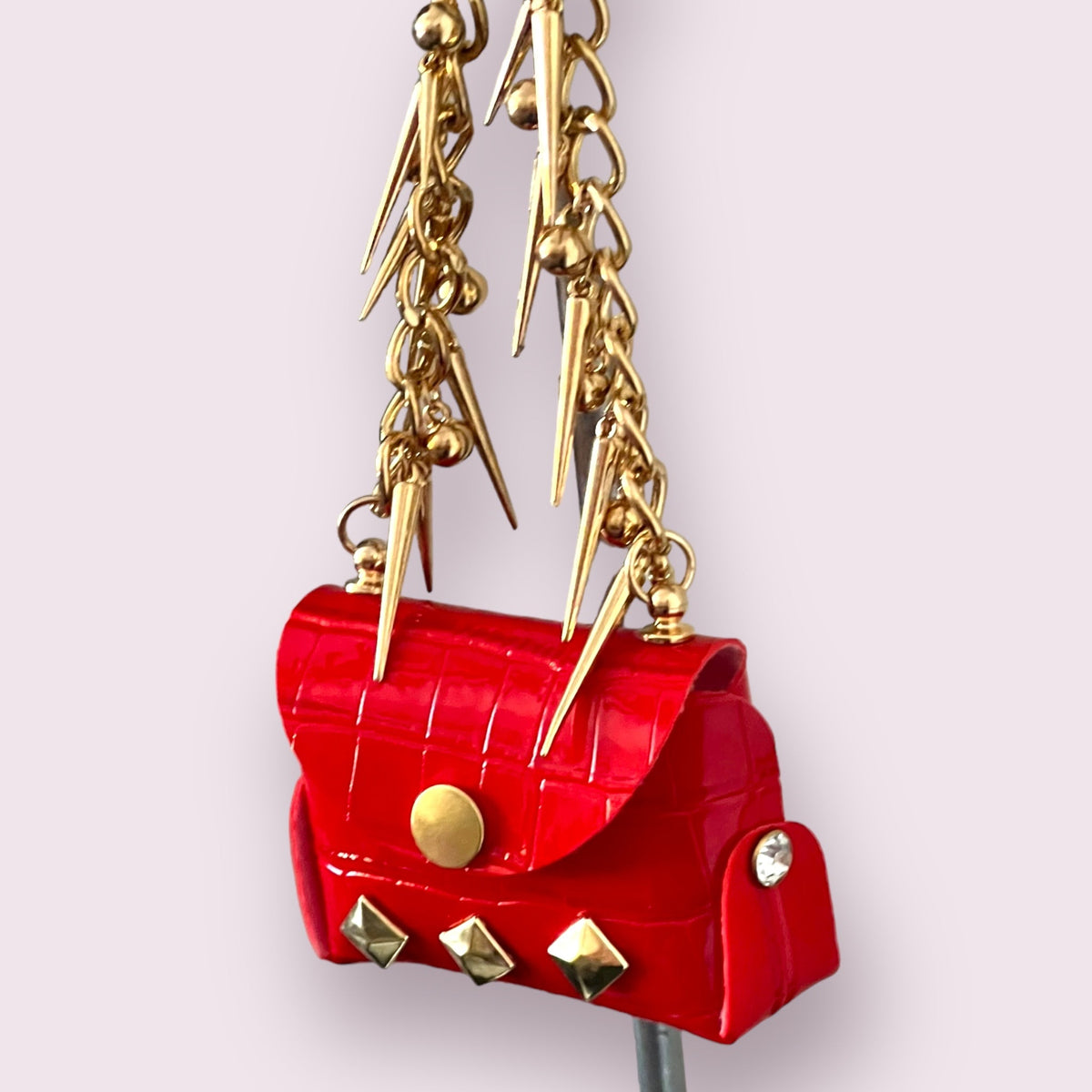 Rock and Roll Leatherette Dog Waste Bag Holder