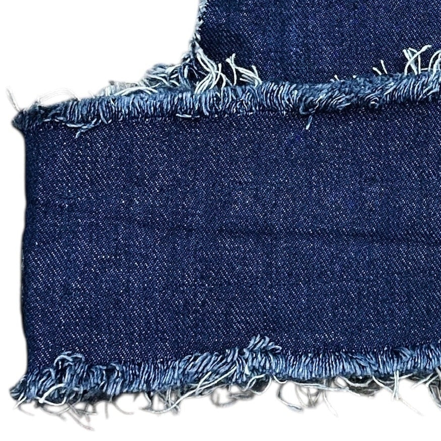 Heads or Tails Pup Ruff & Roll Denim 13 Oz. Double Denim American Heritage Craft Dog Harness