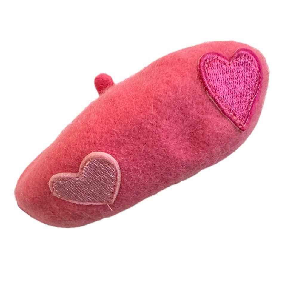 Heads or Tails Pup Sweetheart Dog Beret