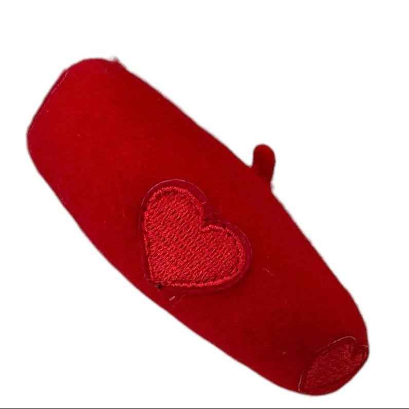 Heads or Tails Pup Sweetheart Dog Beret