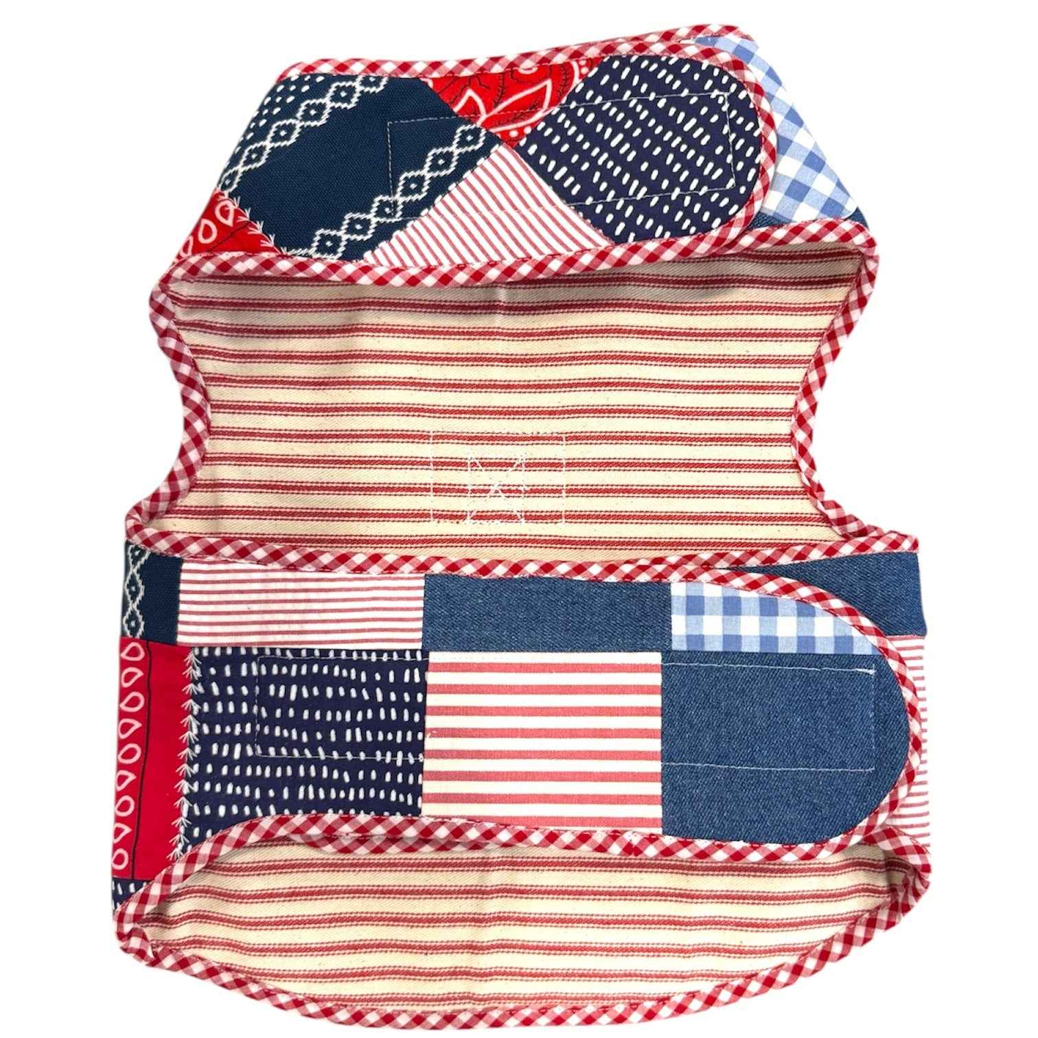 Heads or Tails Pup Picnic Keepsake Dog Harness