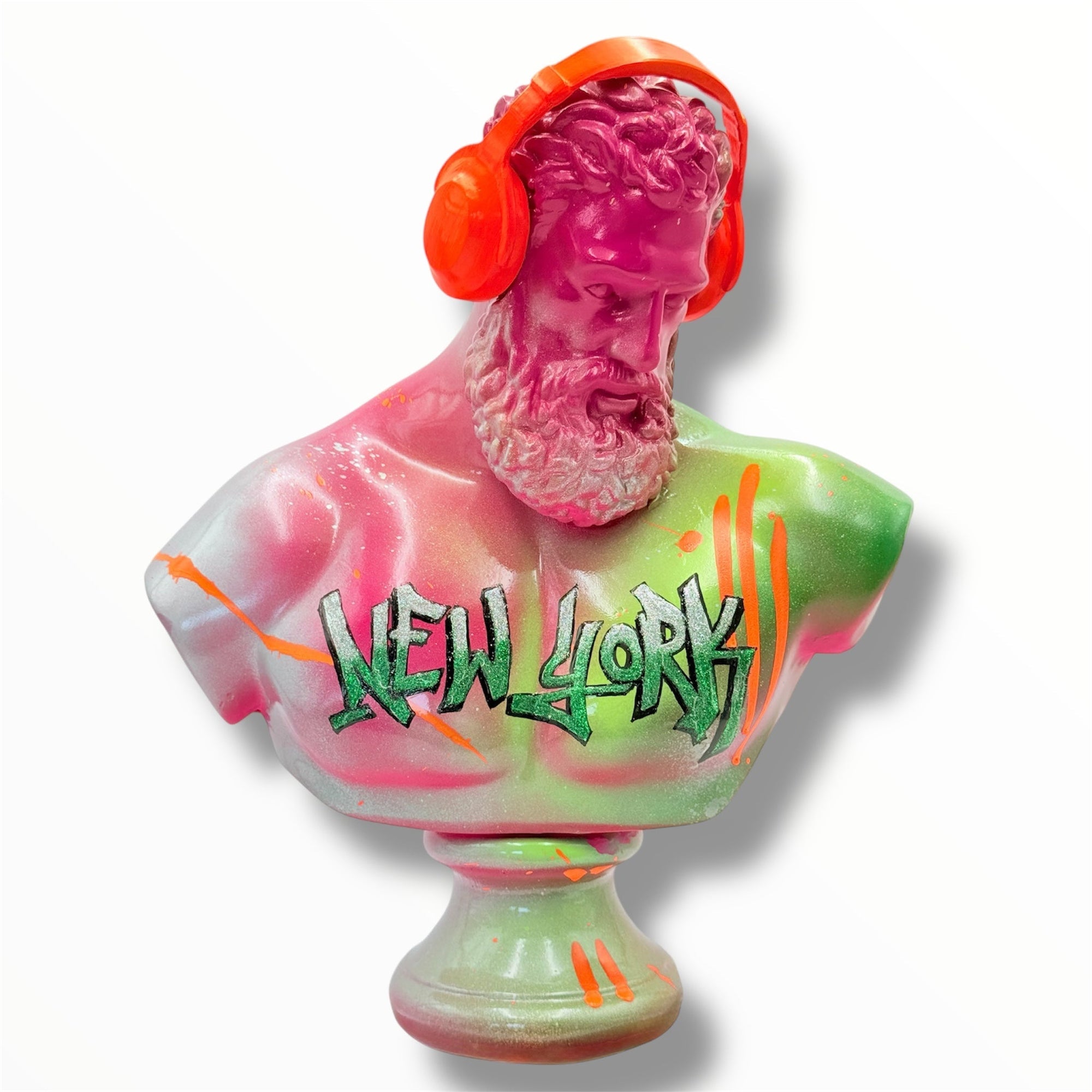 And Iconic DJ Hercules Sculpture New York Style
