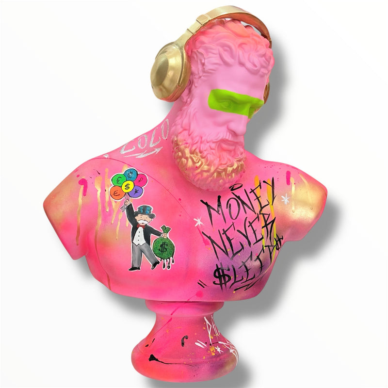 DJ Hercules Sculpture - XL Alec Monopoly Edition - HT Animal Supply image 1