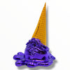 Opps! No.1 Melting Ice Cream Sculpture - Purple Chrome Edition