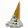 Opps! No.1 Melting Ice Cream Sculpture - Silver Chrome Edition