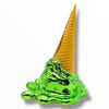 Opps! No.1 Ice Cream Sculpture - Green Chrome Edition