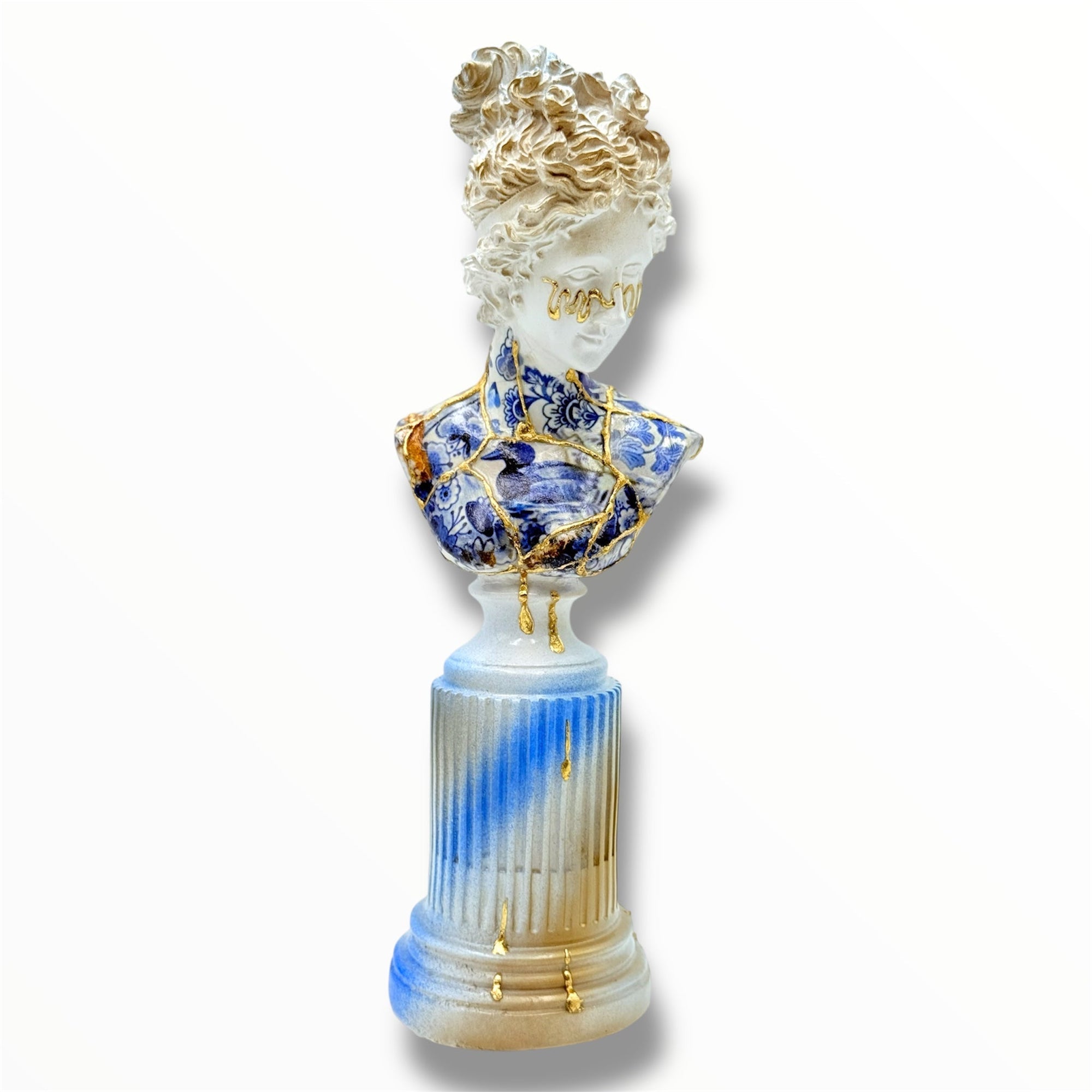 And Iconic Venus Sculpture Kintsugi Style