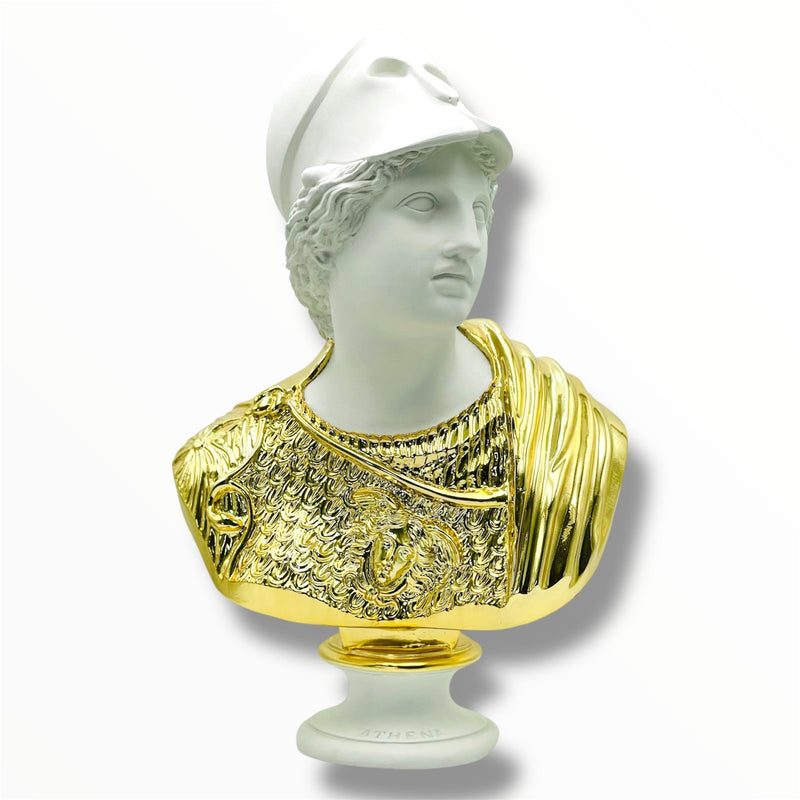 Athena Sculpture - Gold Chrome Edition by HT Animal Supply - gold chrome athena sculpture, product image 1