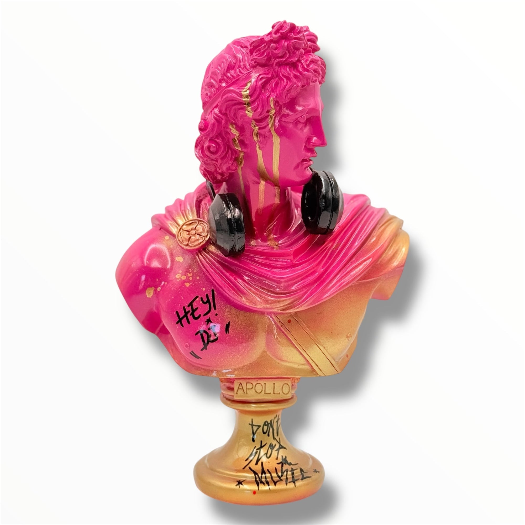 And Iconic DJ Apollo Sculpture Street Art Design