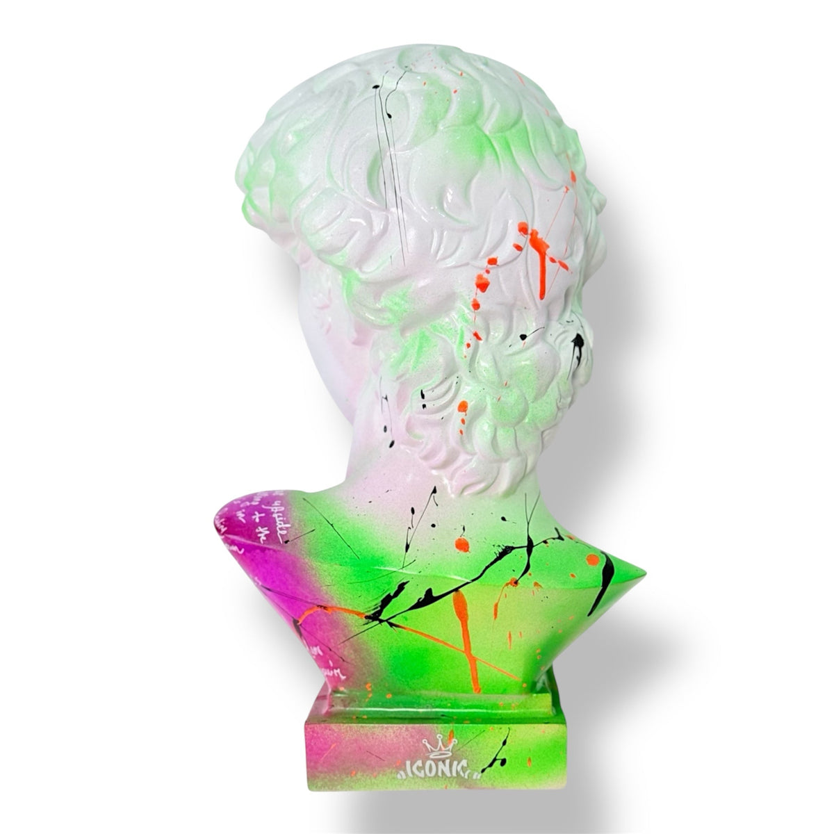 And Iconic Pop Art David Sculpture Graffiti Pop Art Style