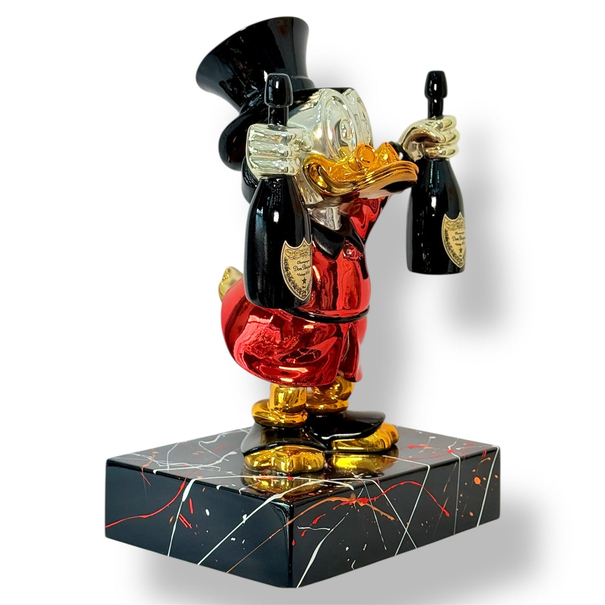 And Iconic Pop Art Duck Champagne Sculpture