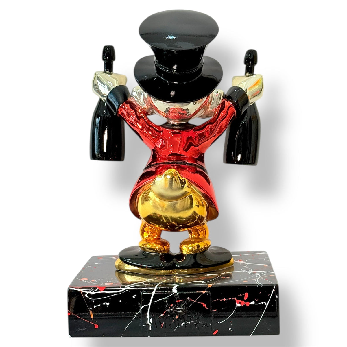 And Iconic Pop Art Duck Champagne Sculpture