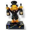 Scrooge McDuck Champagne Sculpture - Gold Chrome Celebration Edition