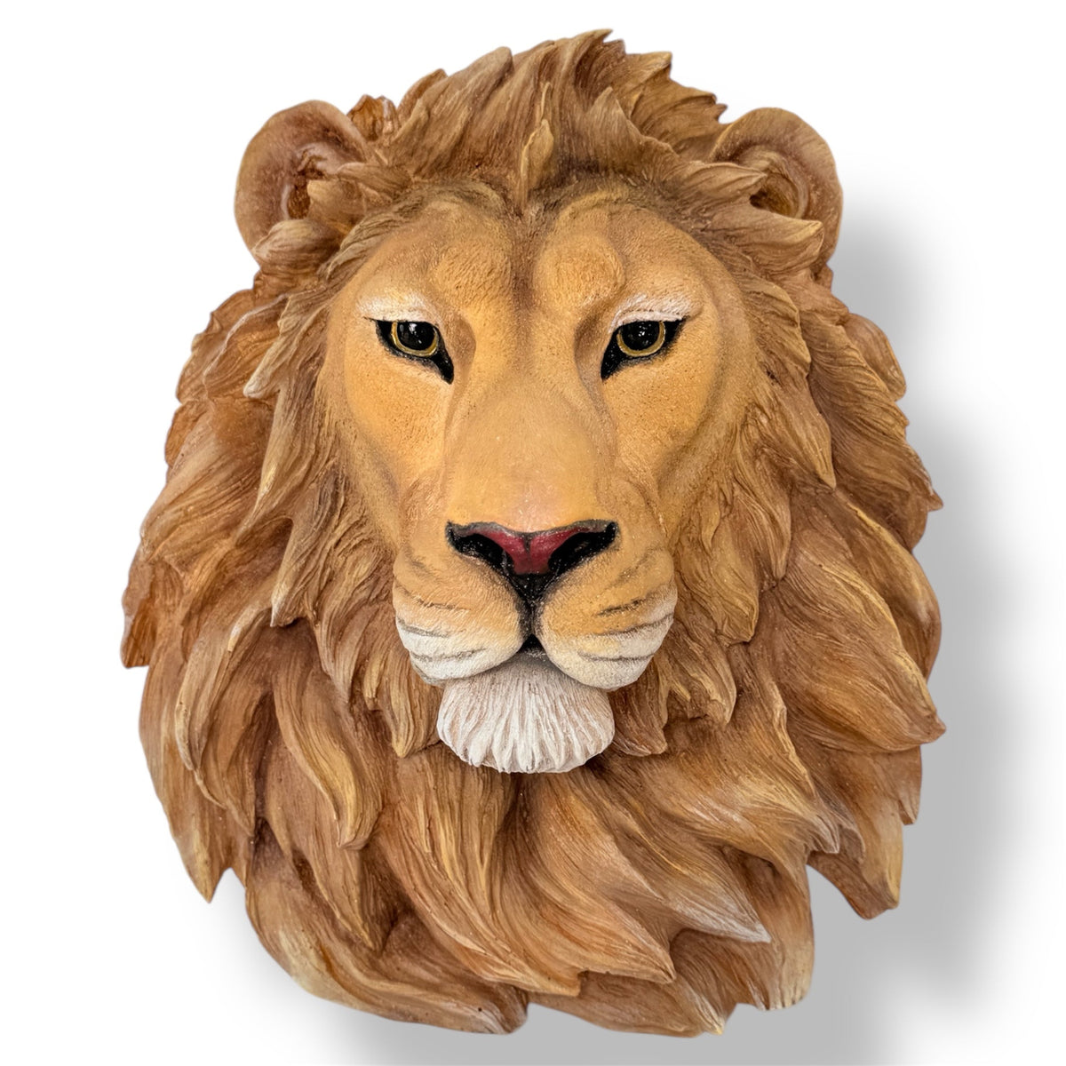 And Iconic Lion Head Wall Sculpture Statement Wall Art Decor