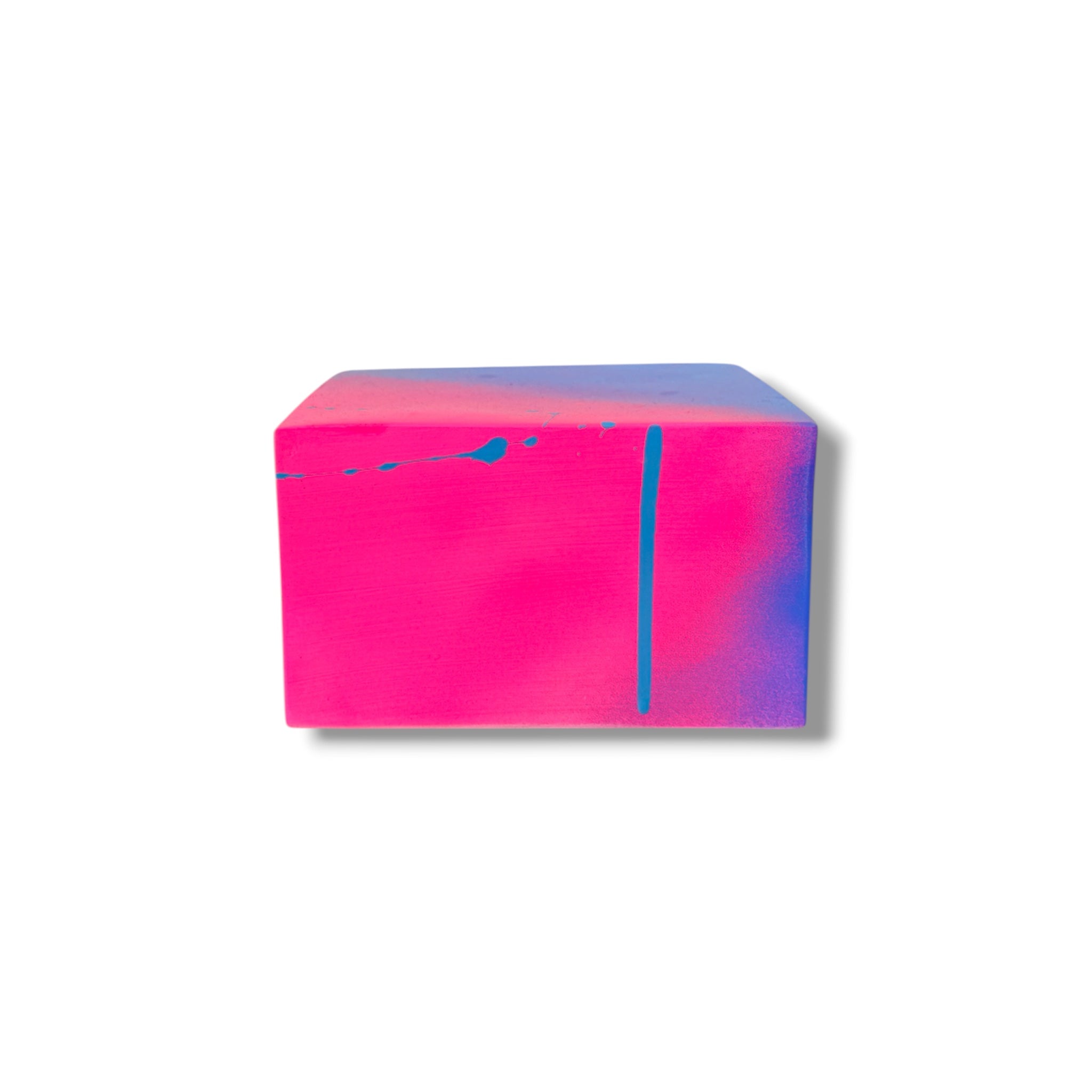Custom Order - Pink & Blue design base Pink; Blue Designer-Inspired Decor Sculpture image 3 - HT Animal Supply