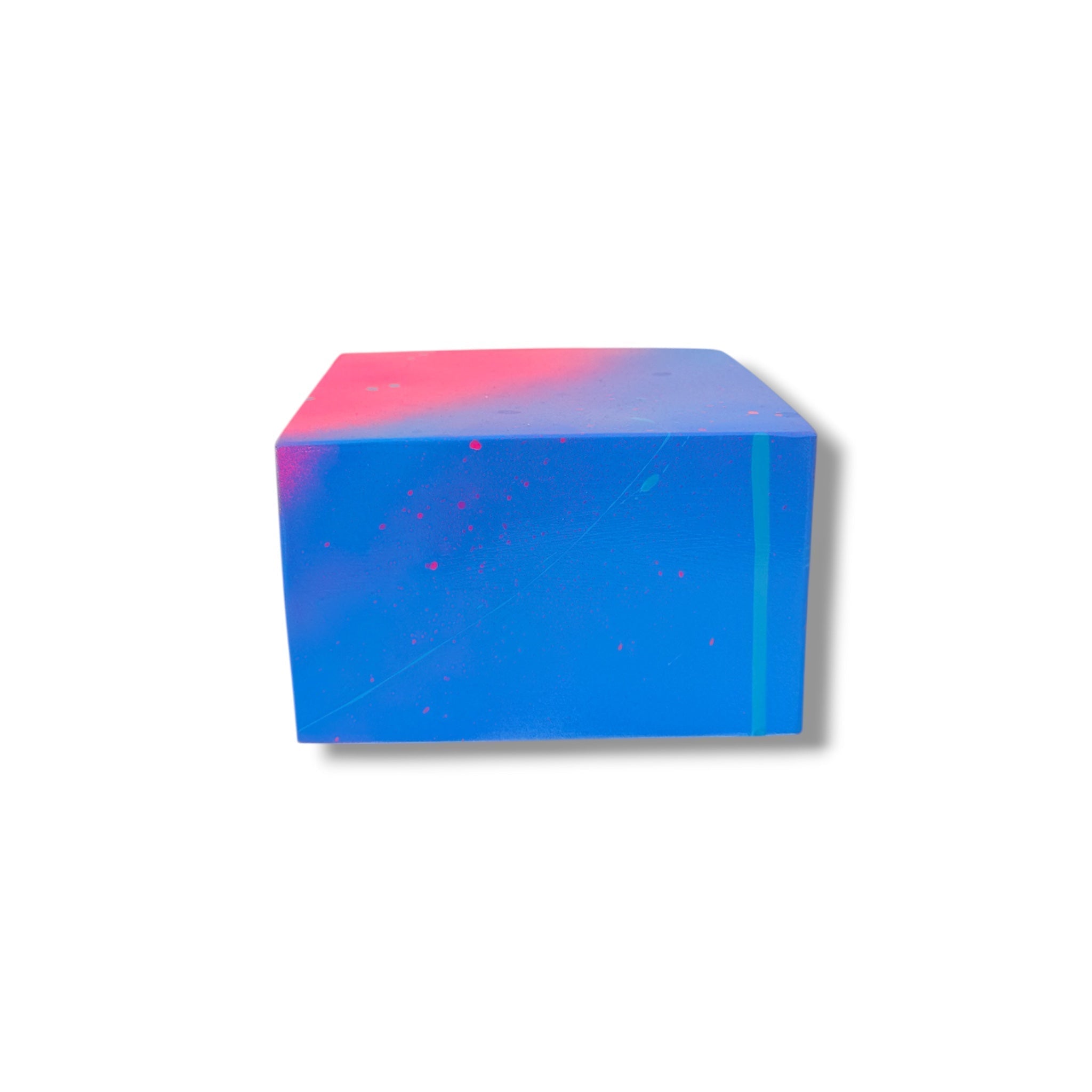 Custom Order - Pink & Blue design base Pink; Blue Designer-Inspired Decor Sculpture image 2 - HT Animal Supply