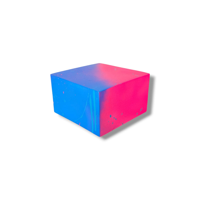 Custom Order - Pink & Blue design base by HT Animal Supply - pink and blue base custom order sculpture, product image 1