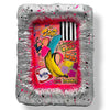 And Iconic Banana Pop Art Wall Art with Sculptural Frame