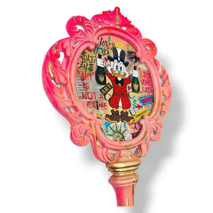 And Iconic Champagne Duck Pop Art Wall Art