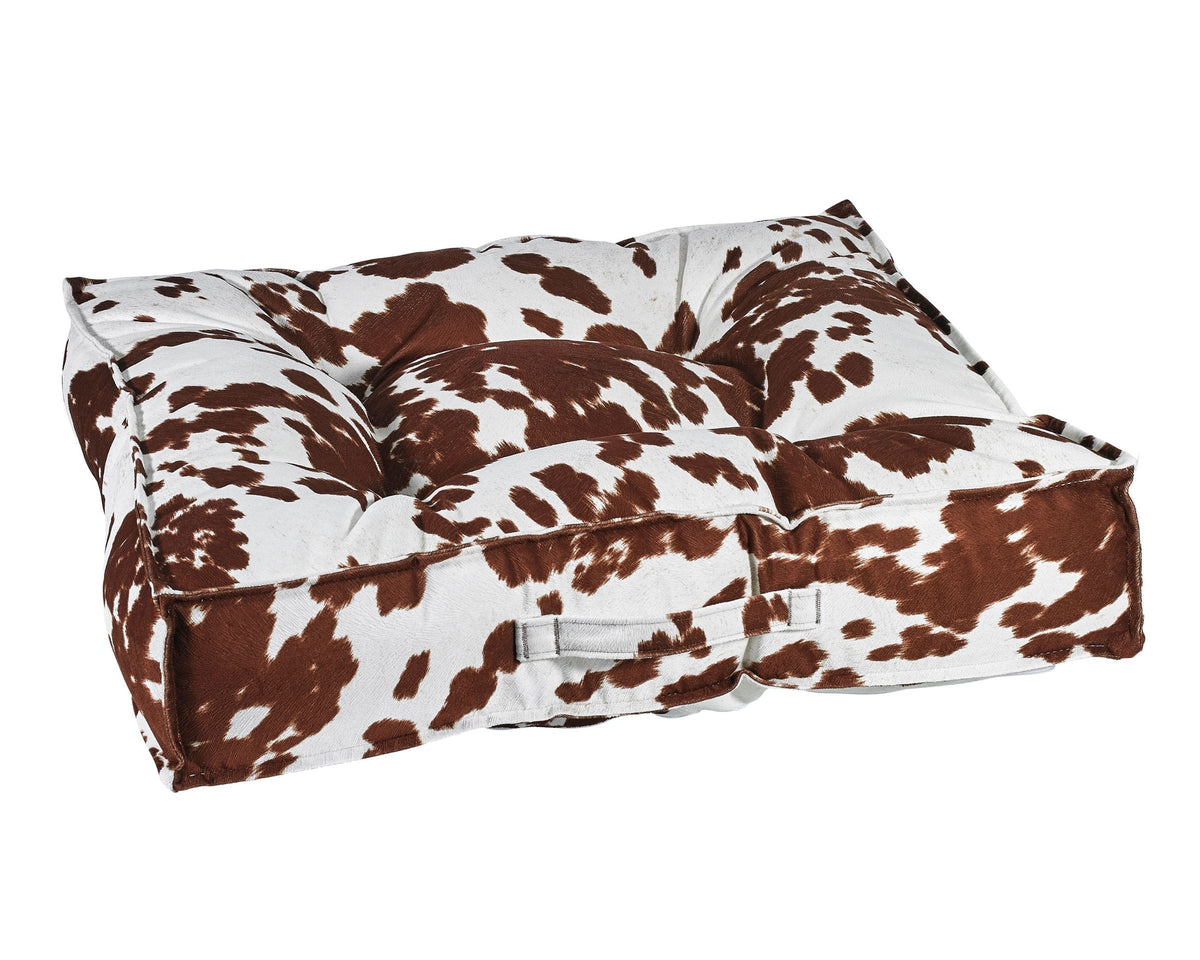 Bowsers Piazza Round Bolster Dog Bed - 360-Degree Head and Neck Support