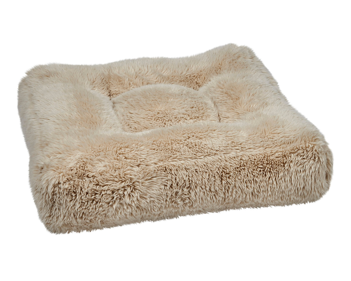 Bowsers Piazza Round Bolster Dog Bed - 360-Degree Head and Neck Support