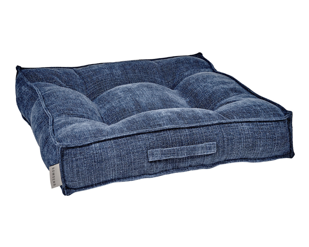 Bowsers Piazza Round Bolster Dog Bed - 360-Degree Head and Neck Support