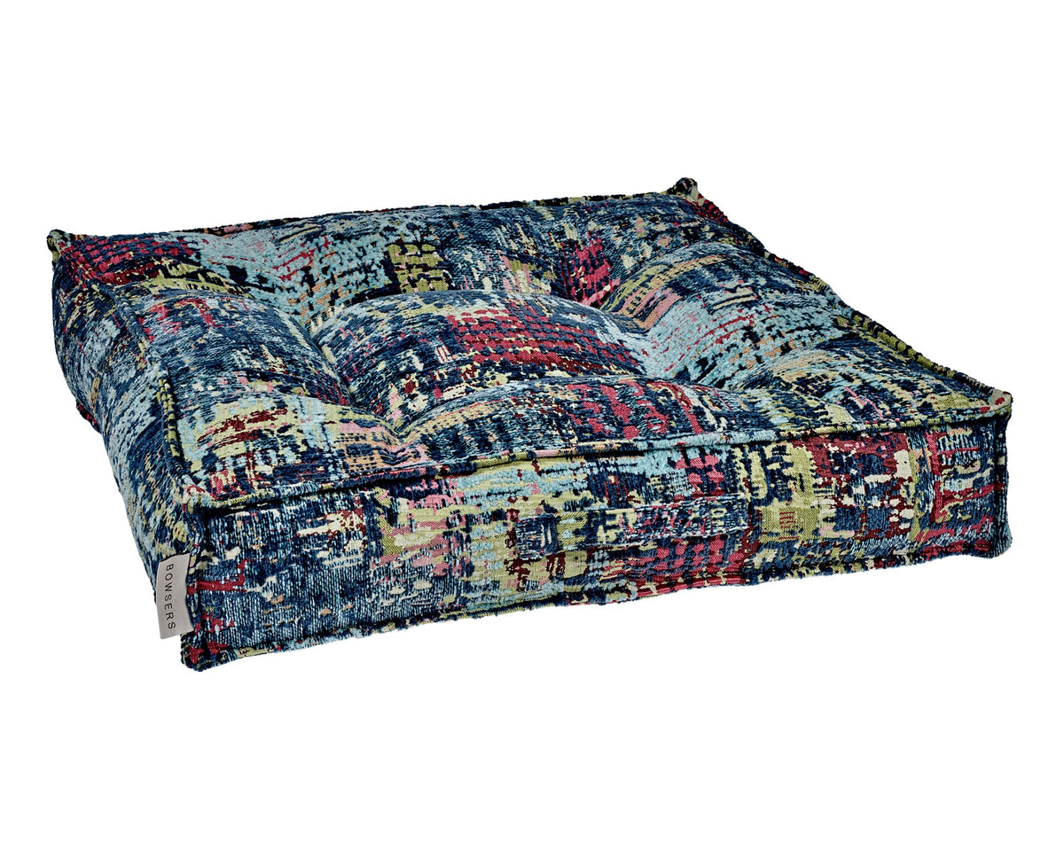 Bowsers Piazza Round Bolster Dog Bed - 360-Degree Head and Neck Support