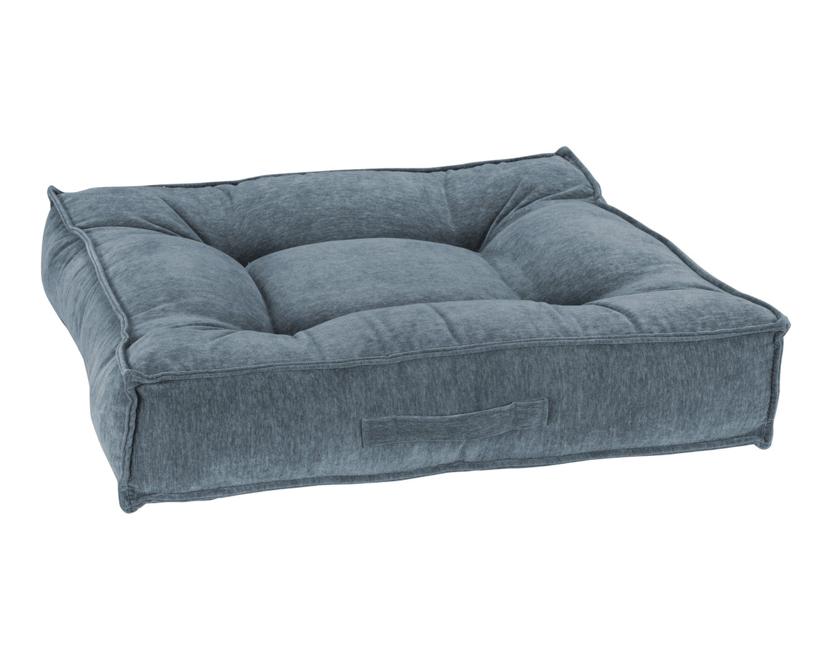 Bowsers Piazza Round Bolster Dog Bed - 360-Degree Head and Neck Support