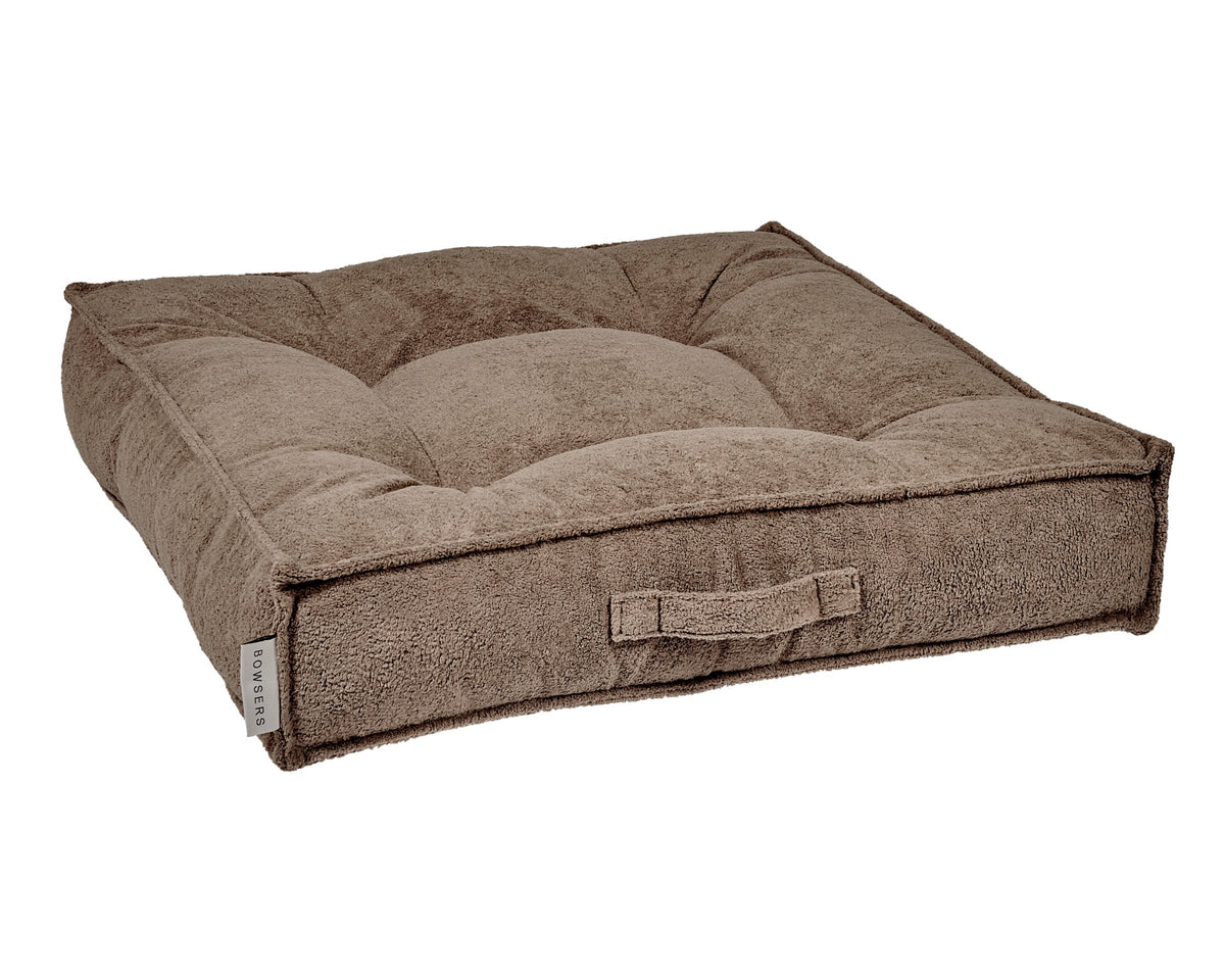 Bowsers Piazza Round Bolster Dog Bed - 360-Degree Head and Neck Support