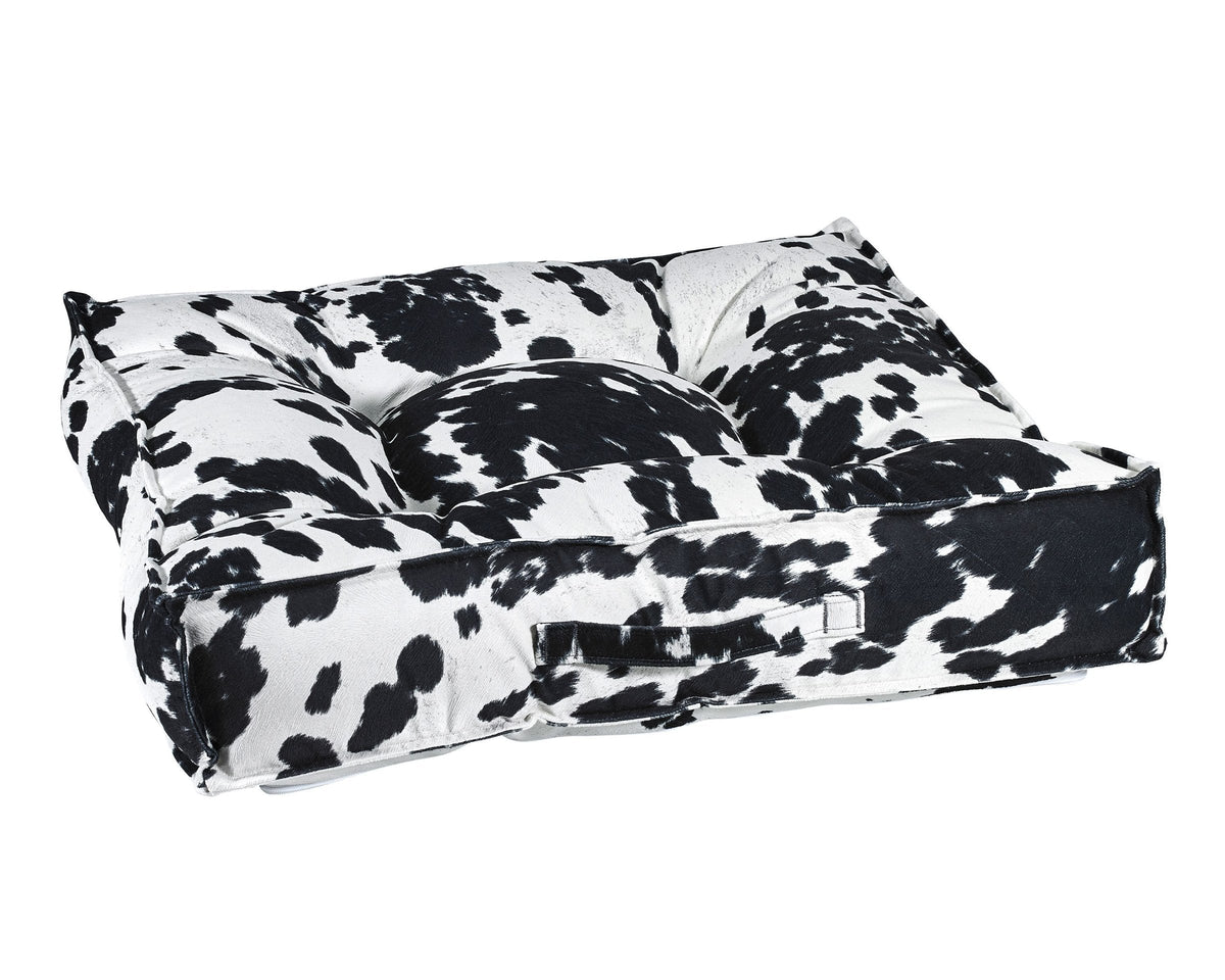 Bowsers Piazza Round Bolster Dog Bed - 360-Degree Head and Neck Support