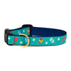 Up Country Pickleball Cast Brass Dog Collar