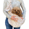 Furbaby Adjustable Sling Bag, Ocelot Cappuccino