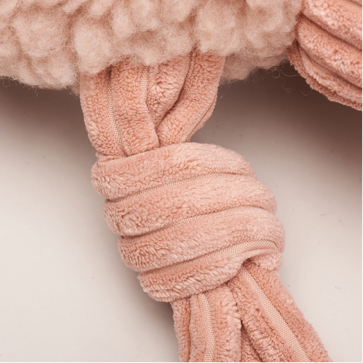 Penelope Pig HuggleFleece FlufferKnottieTM Plush Dog Toy