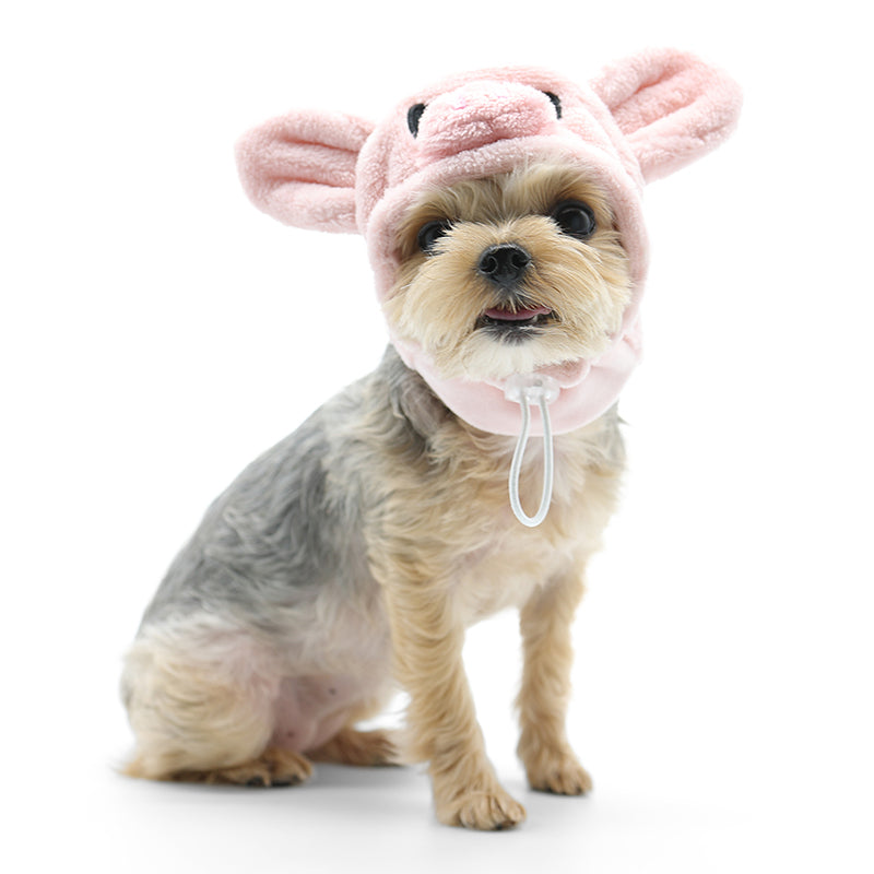 DOGO Piggy Dog Costume Hat