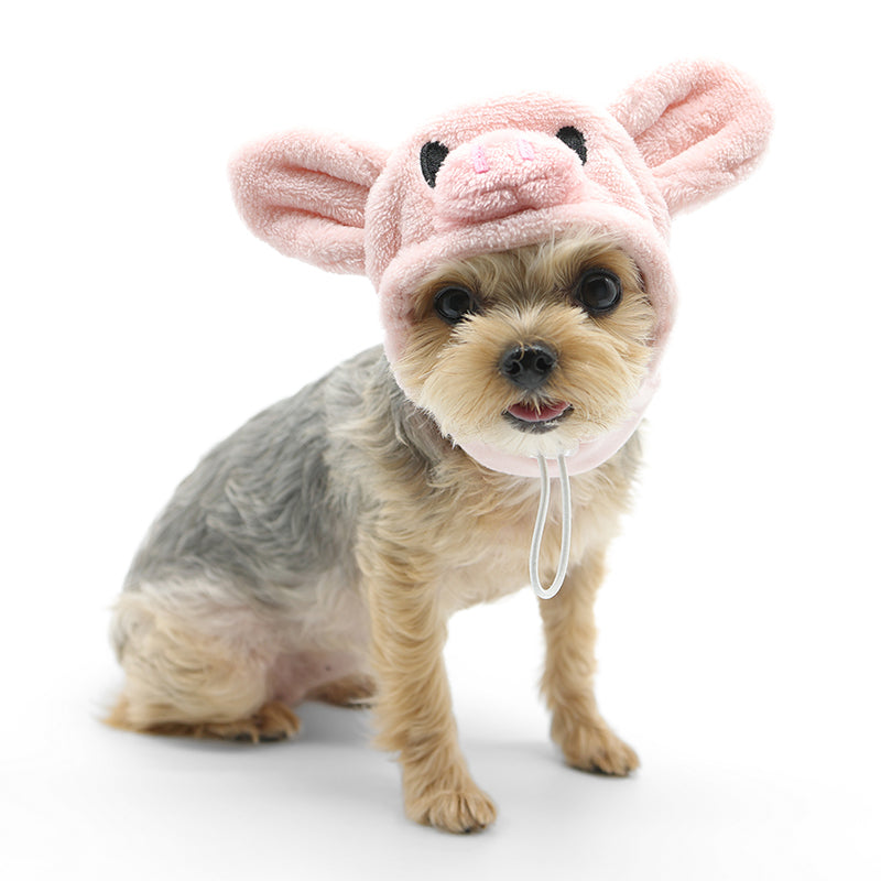 DOGO Piggy Dog Costume Hat