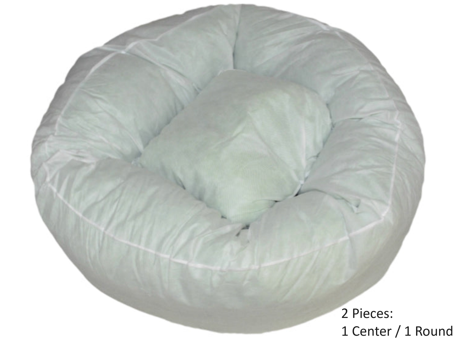 Bessie and Barnie Bagel Bed - Pillow Insert Only other white pet supplies