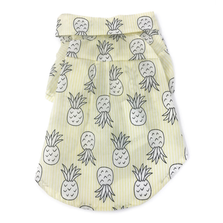 DOGO Pineapple Striped Dog Shirt