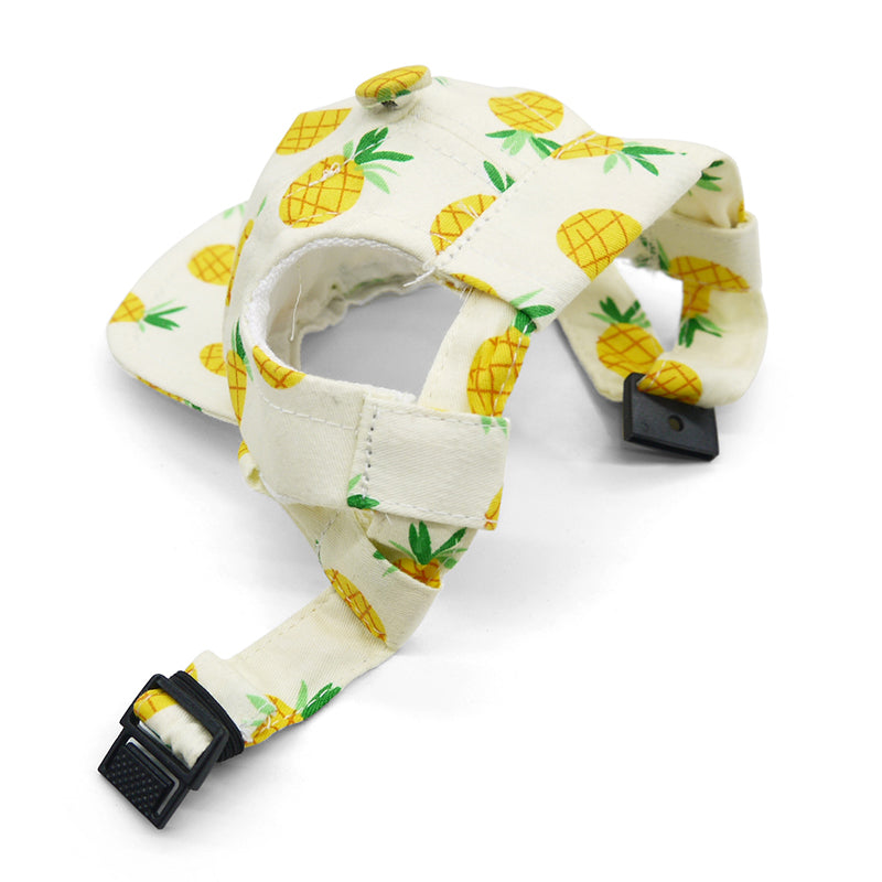 DOGO Yellow Pineapple Dog Baseball Hat
