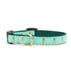 Up Country Pineapple Small Breed Dog Collar Made in USA